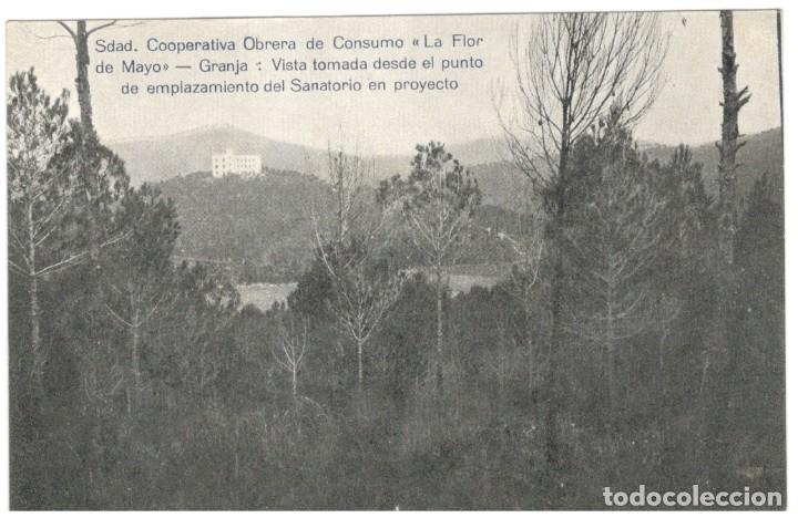 Postais: SDAD COOPERATIVA OBRERA DE CONSUMO &rdquo;LA FLOR DE MAYO&rdquo;, GRANJA: VISTA DESDE EMPLAZAMIENTO SANATORIO