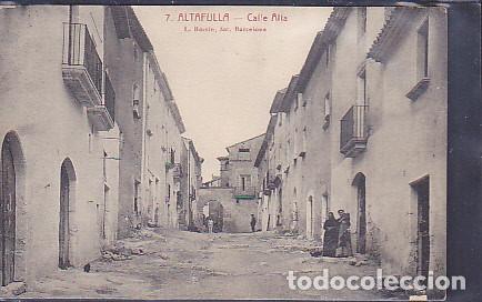 Postales: POSTAL ALTAFULLA CALLE ALTA - Foto 1