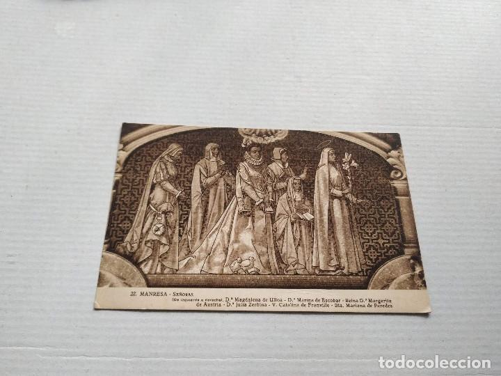 Postales: BAGES - POSTAL MANRESA - SE&Ntilde;ORAS - Foto 1
