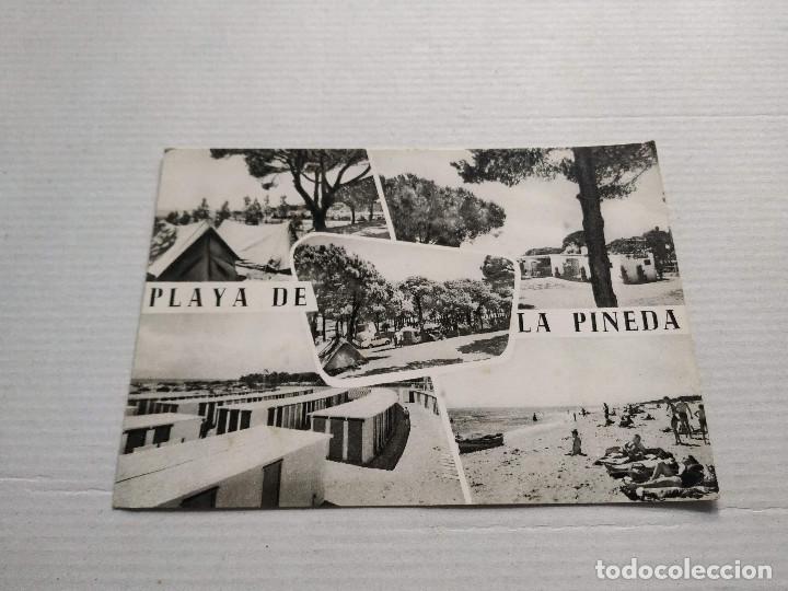 Postales: BAIX LLOBREGAT - POSTAL PLAYA DE LA PINEDA - Foto 1