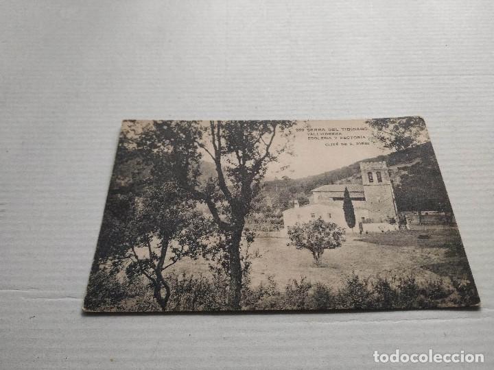 Postales: BARCELON&Egrave;S - POSTAL VALLVIDRERA - ESGLESIA Y RECTOR&Iacute;A
