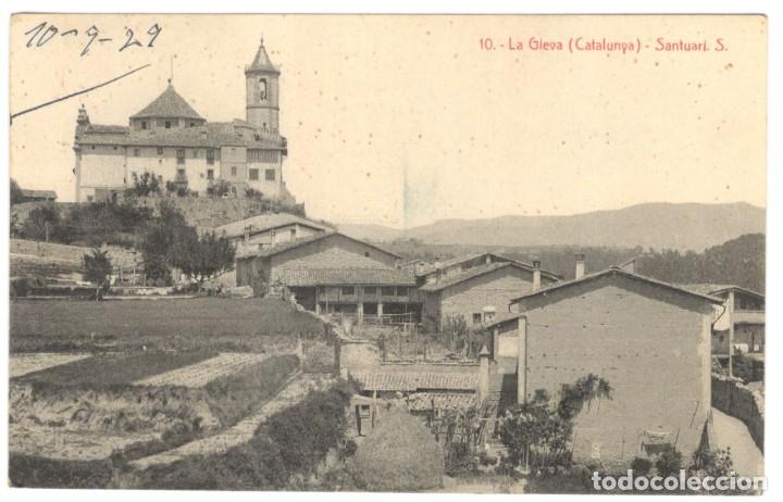 Postais: LA GLEVA (CATALUNYA) - SANTUARI. S. N&ordm;10. ANGEL TOLDR&Aacute; VIAZO