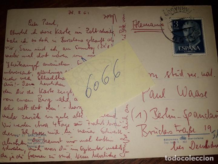 Postales: N&ordm; 6066 POSTAL BARCELONA - Foto 2