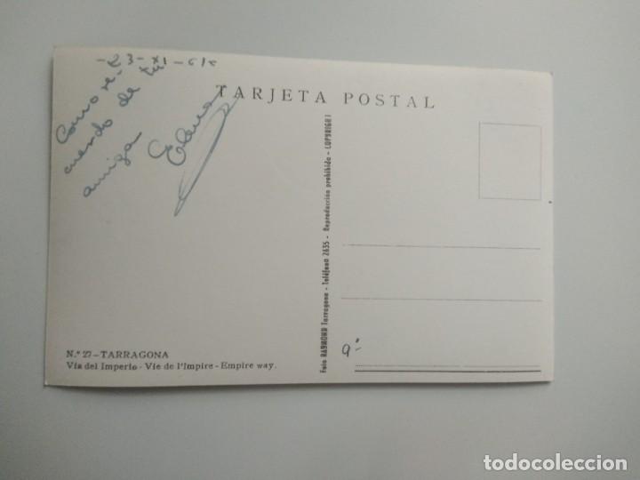 Postales: Postal tarragona, via del imperio - Foto 2