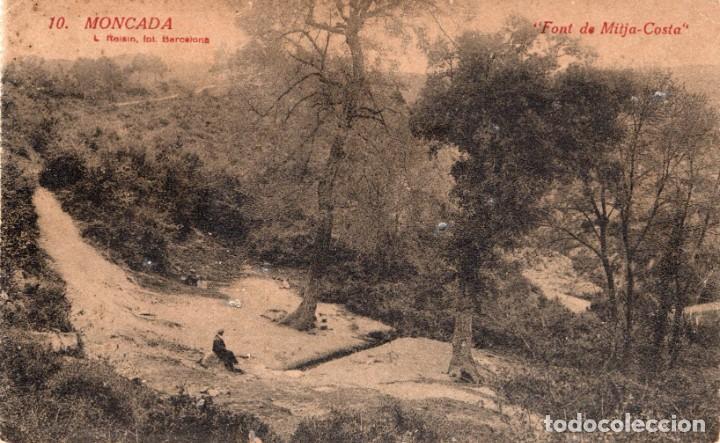 Postales: Moncada. 10 Font de Mitja-Costa. Roisin - Foto 1