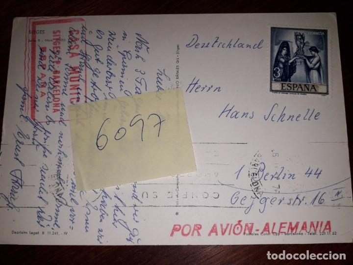 Postales: N&ordm; 6097 POSTAL SITGES BARCELONA - Foto 2