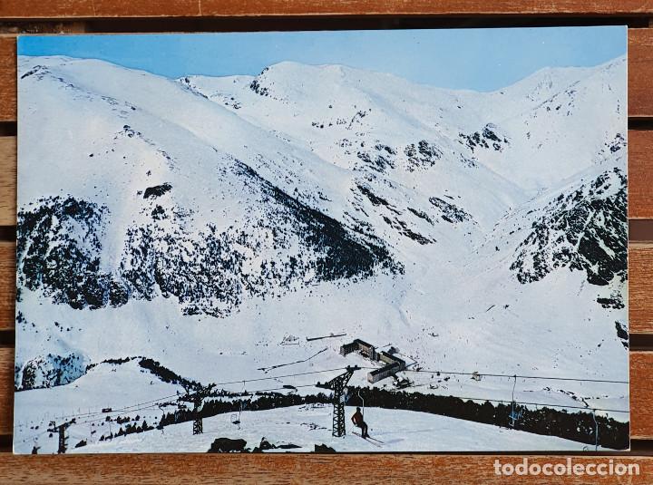 Postales: POSTAL - SANTUARI DE NURIA (Catalu&ntilde;a) - Vista desde el Telesilla - Arribas N&ordm; 2012 - 1969