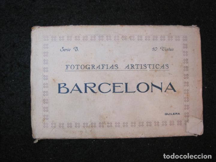 Cartes Postales: BARCELONA-SERIE B-BLOC CON 10 POSTALES ANTIGUAS-FOTO GUILERA-(87.002)