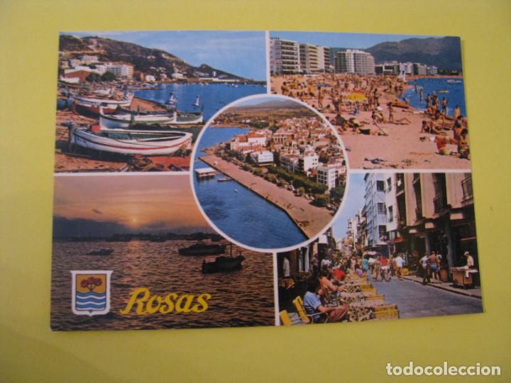 Postales: POSTAL DE COSTA BRAVA. ROSAS. WERTICROM. - Foto 1