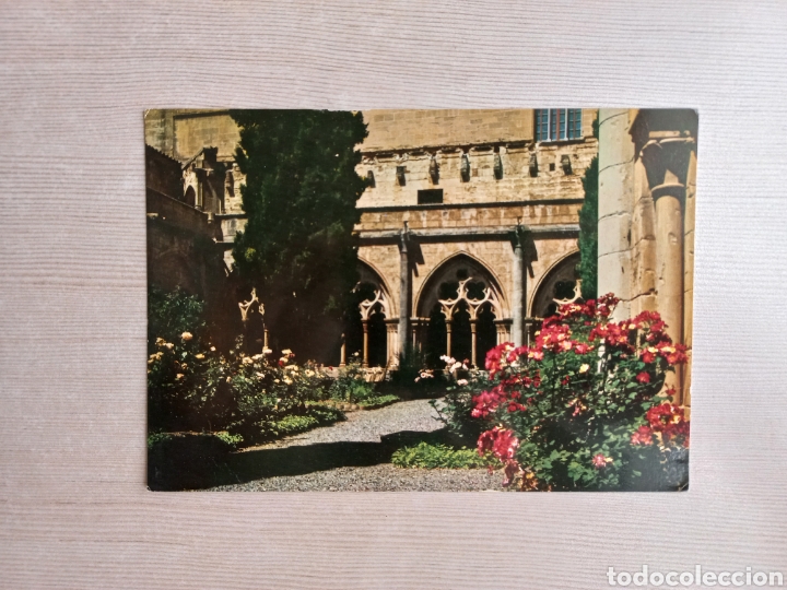 Postales: Postal Real Monasterio de Poblet. Tarragona. - Foto 1