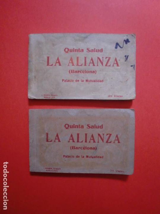 Postales: 40 POSTALES 2 BLOKS COMPLETOS QUINTA SALUD DE LA ALIANZA PALACIO DE LA MUTUALIDAD FOT. ROISIN