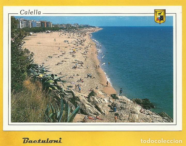Postales: Calella. Playa - Foto 1