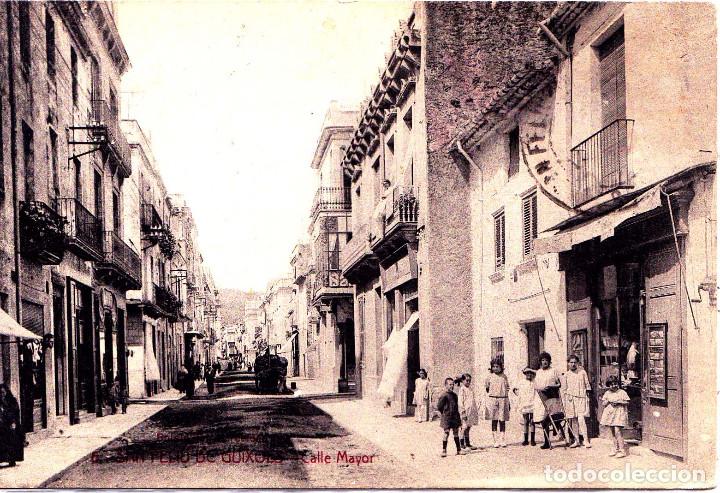 Postales: SAN FEL&Iacute;U DE GUIXOLS (GERONA) - CALLE MAYOR - ED. ARTURO VICENS