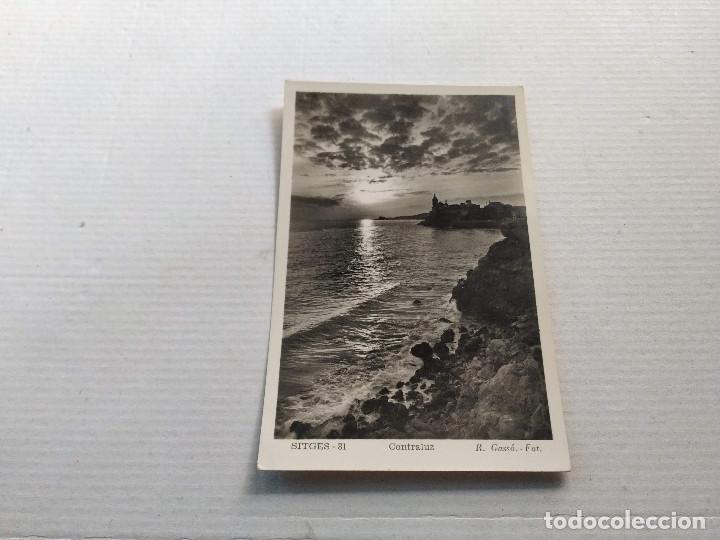 Postales: GARRAF - POSTAL SITGES - CONTRALUZ - Foto 1