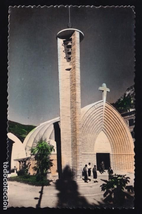 Postales: Pont de Suert. *Iglesia Nueva* Ed. Sicilia n&ordm; 18. Circulada 1958.