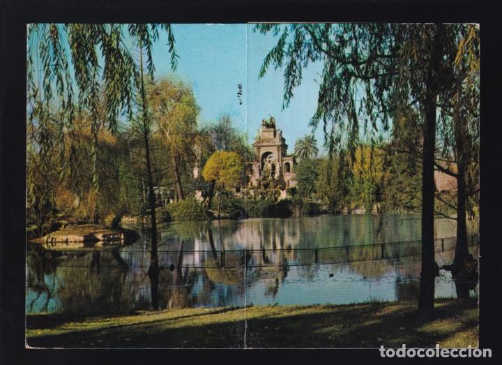 Postales: Barcelona. Postal con solapa. Circulada. - Foto 1