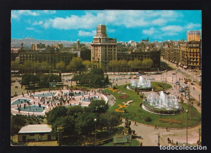 Postales: Barcelona. Postal con solapa. Circulada 1973. - Foto 1