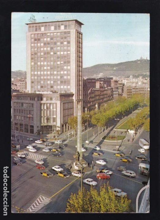 Postales: Barcelona. Postal con solapa. Circulada 1973. - Foto 1