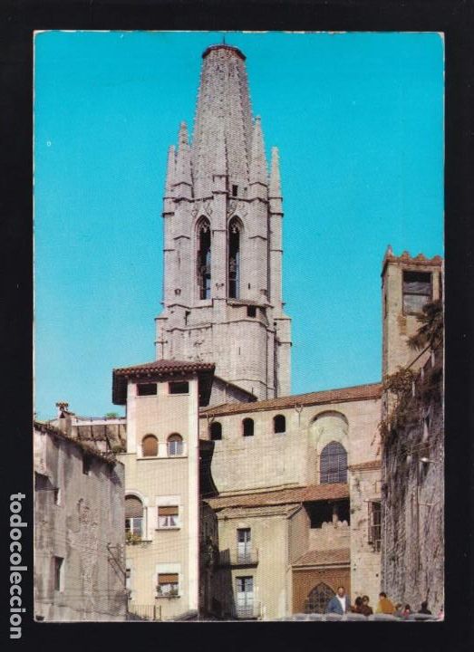 Postales: Girona. *Gerona* Postal con solapa. Circulada. - Foto 1