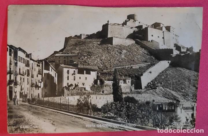 Cartoline: ANTIGUA POSTAL FOTOGRAFICA CARDONA VISTA GENERAL DEL CASTILLO