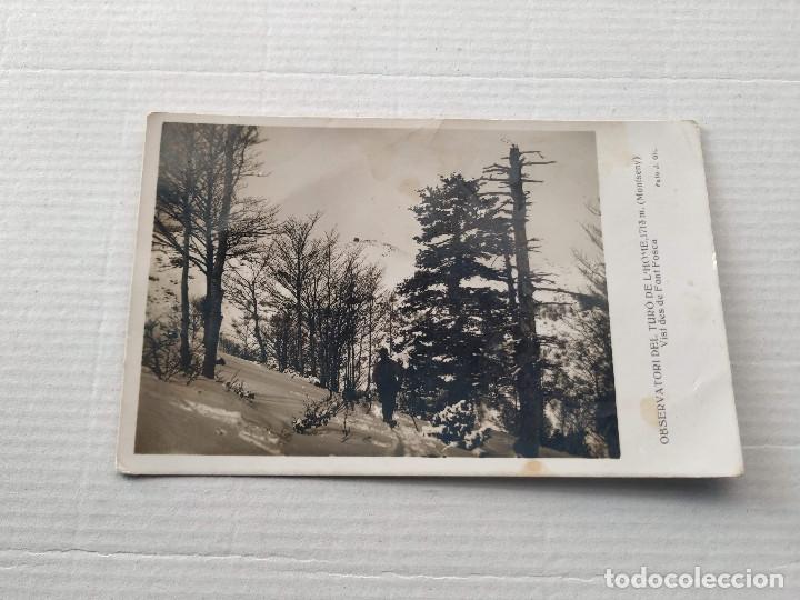 Postales: VALL&Egrave;S ORIENTAL - POSTAL OBSERVATORI DEL TUR&Oacute; DE L'HOME - VIST DES DE FONT FOSCA