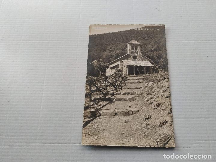 Postales: VALL&Egrave;S ORIENTAL - POSTAL SAN BERNAT (MONTSENY) - ERMITA Y ALREDEDORES DEL HOTEL