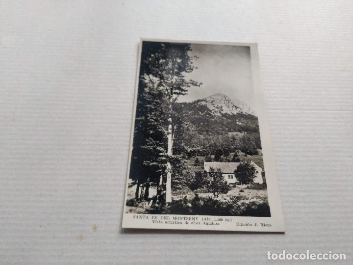 Postales: VALL&Egrave;S ORIENTAL - POSTAL SANTA FE DEL MONTSENY - VISTA ART&Iacute;STICA DE LAS AGUDAS