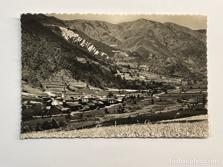 Postales: VALL FERRERA (Lerida) Postal No.166, A&eacute;reo. Vista General. Edici&oacute;n Provincial de Turismo (h.1950?)
