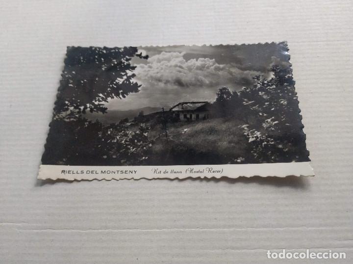 Postales: VALL&Egrave;S ORIENTAL - POSTAL RIELLS DEL MONTSENY - NIT DE LLUNA (HOSTAL RECER)