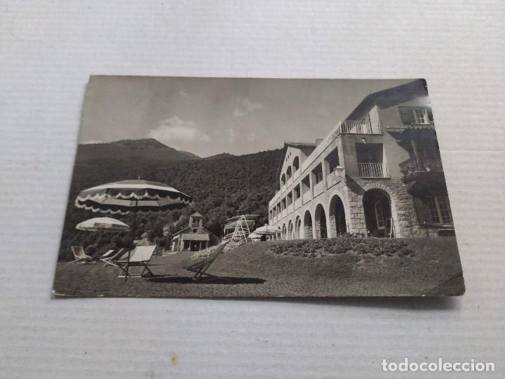 Postales: VALL&Egrave;S ORIENTAL - POSTAL SAN BERNAT (MONTSENY) - FACHADA POSTERIOR Y GREEN DEL HOTEL