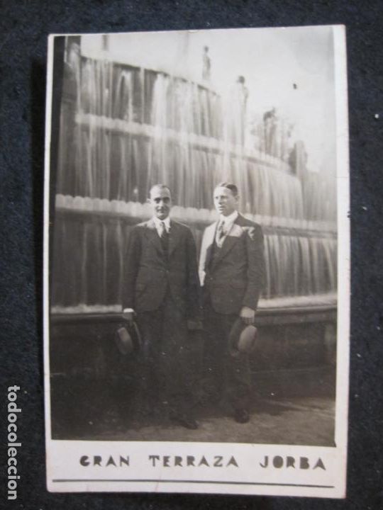 Cartes Postales: BARCELONA-GRAN TERRAZA JORBA-FOTOGRAFICA-POSTAL ANTIGUA-(87.398)