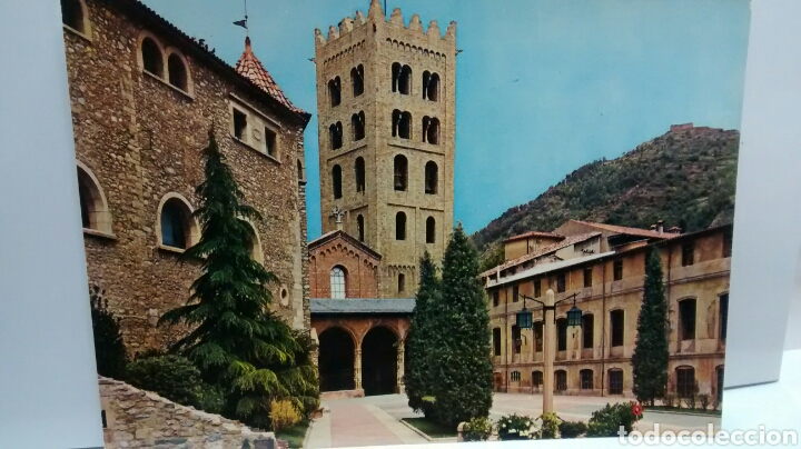 Postales: RIPOLL. MONASTERIO. EDICIONES ARRIBAS N&ordm; 2008. SIN CIRCULAR. - Foto 1