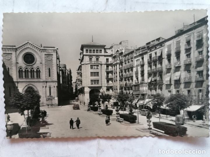 Postales: POSTAL LERIDA, PLAZA DE ESPA&Ntilde;A, CIRCULADA