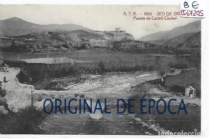Postales: (PS-67205)POSTAL DE SEO DE URGEL-PUENTE DE CASTELL-CIUDAD.A.T.V.1983