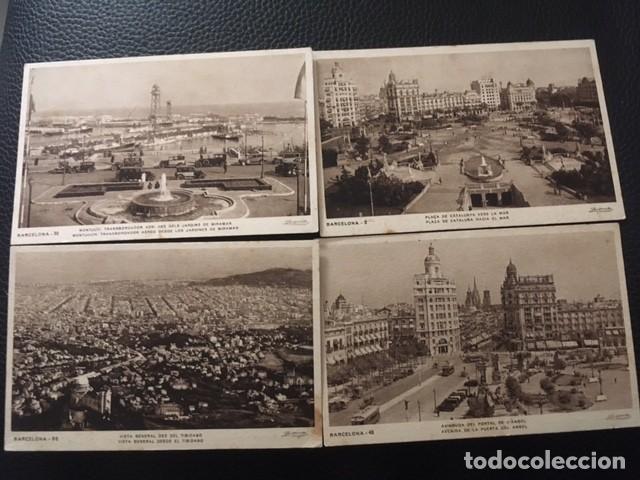 Postales: 4 POSTALES DE BARCELONA - Foto 1