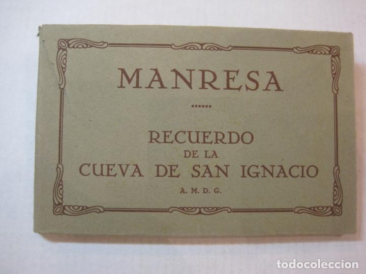 Postcards: MANRESA-RECUERDO DE LA CUEVA DE SAN IGNACIO-BLOC POSTALES ANTIGUAS-(87.551)