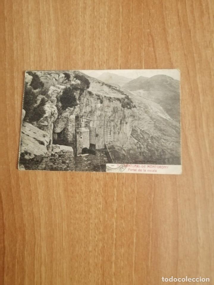 Postkarten: POSTAL SANTUARI DE MONTGRONY PORTAL DE LA ESCALA CIRCULADA
