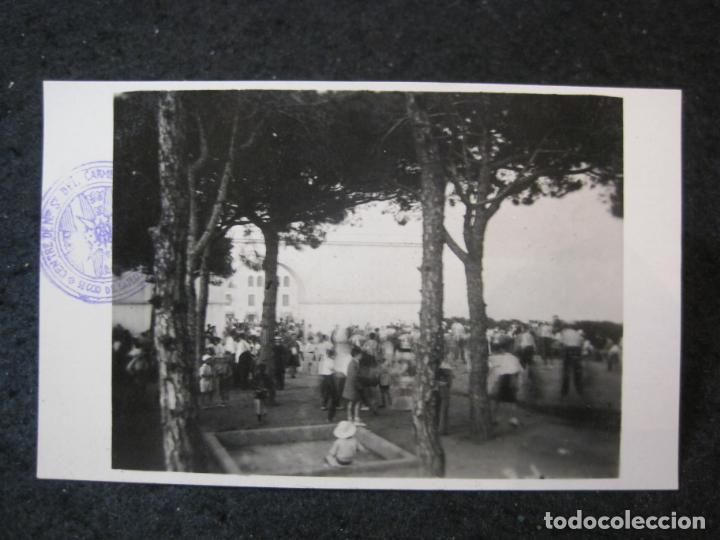 Postales: BARCELONA-TIBIDABO-PARTIT DE CROSSES-FOTOGRAFICA-POSTAL ANTIGUA-(87.829)
