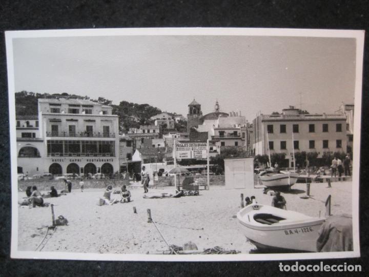 Postales: TOSSA DE MAR-REVERSO EN BLANCO-FOTOGRAFICA-POSTAL ANTIGUA-(87.844)
