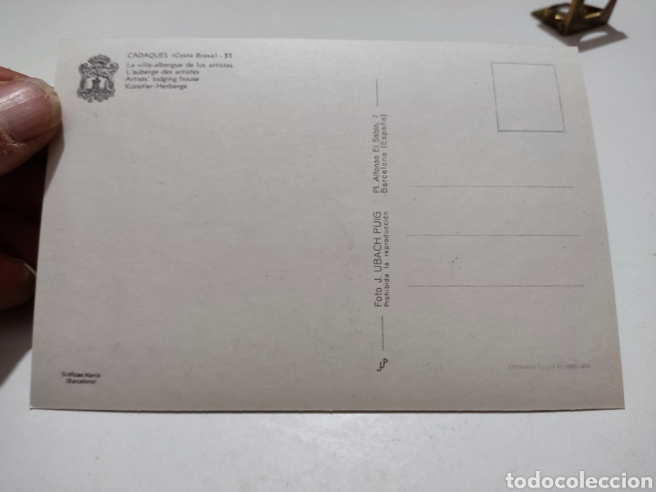 Postales: Postal Cadaqu&eacute;s - Foto 2