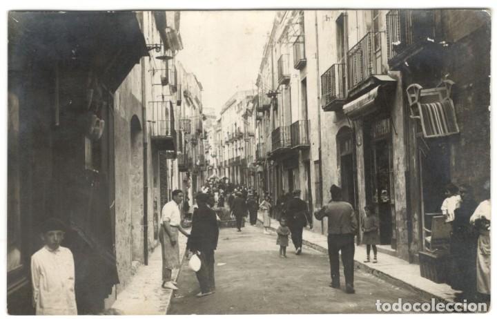 Cartes Postales: POSTAL FOTOGRAFICA - CARRER DE POBLE - SIN CIRCULAR