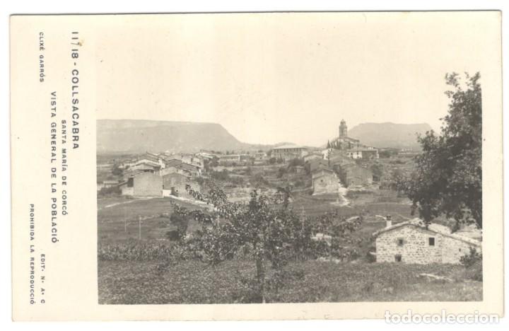 Postales: SANTA MAR&Iacute;A DE CORC&Oacute;: VISTA GENERAL DE LA POBLACI&Oacute;. CLIX&Eacute; GARR&Oacute;S