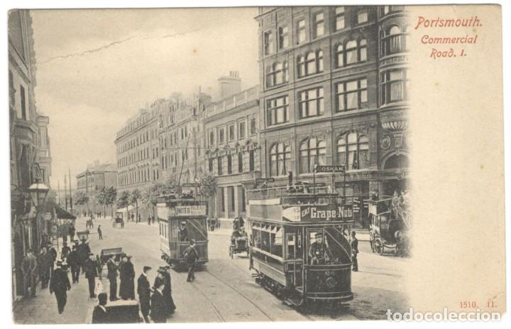 Cartoline: PORTSMOUTH, COMERCIAL ROAD.I. - SIN CIRCULAR