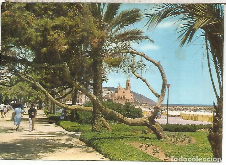 Postales: BARCELONA SITGES ESCRITA - Foto 1
