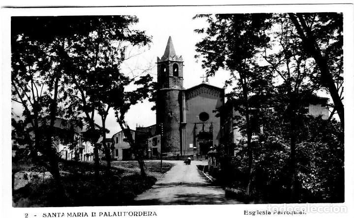 Postales: Santa Maria de Palautordera - Esglesia Parroquial - No consta fot&oacute;grafo ni editor - 140x90mm.