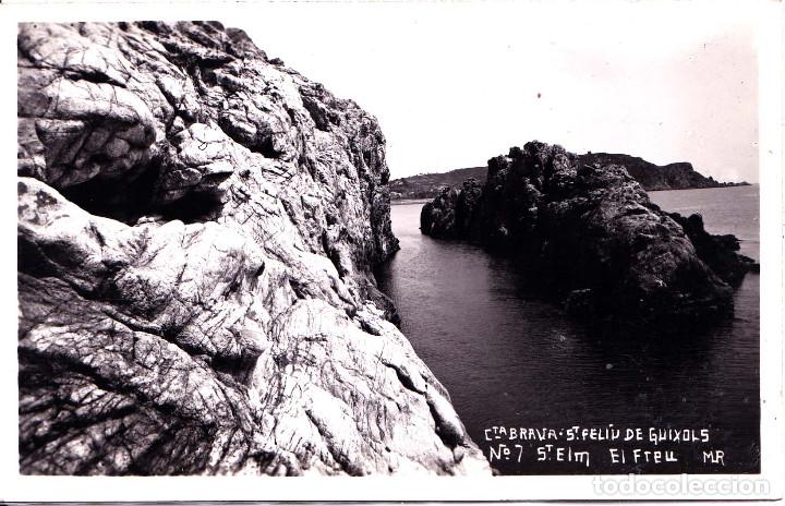 Postales: SAN FEL&Iacute;U DE GUIXOLS (GERONA) - COSTA BRAVA - ST. ELM EL FREU - MR