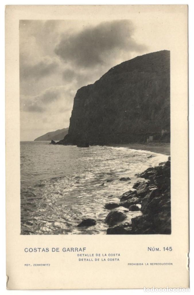 Cartoline: COSTAS DEL GARRAF: DETALL DE LA COSTA N&ordm;145 ZERKOWITZ sin circular