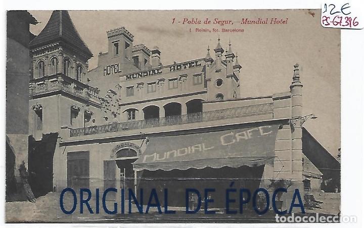 Postales: (PS-67396)POSTAL DE POBLA DE SEGUR-MUNDIAL HOTEL