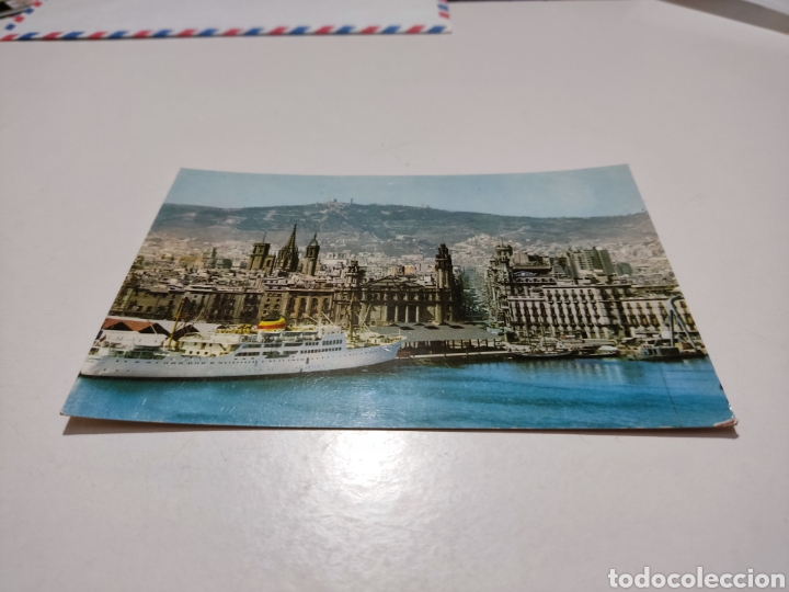 Postales: Postal Barcelona barco - Foto 1