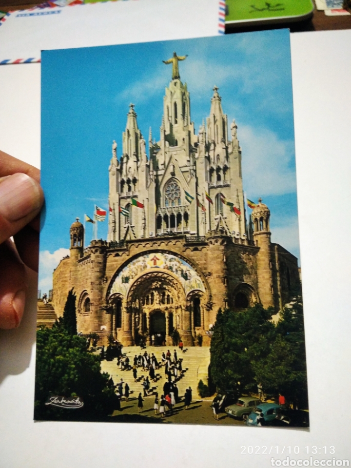 Postales: Postal Barcelona Tibidabo - Foto 1